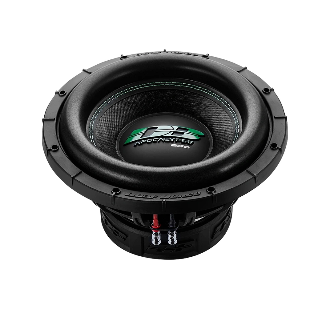 Apocalypse 30cm Bass 2000w 1000rms 2 + 2 Ohm Deaf Bonce Apocalypse Db-sa252d2 Çift Bobin Prof Subw