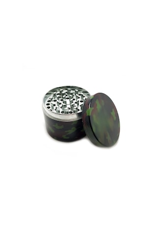 Kamuflaj Grinder 52 MM Herbal Öğütücüsü Parçalayıcı Pz34