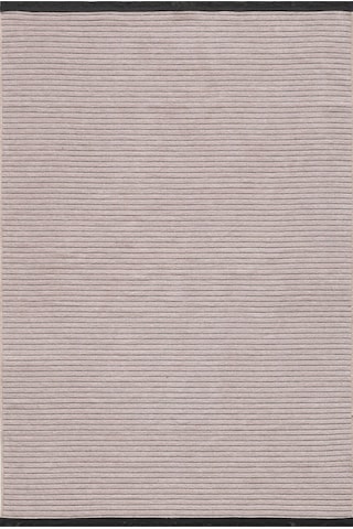 Bej Fitilli Desen Şönil Kilim Makinede Yıkanabilir Kaymaz Taban Halı Yolluk Bej