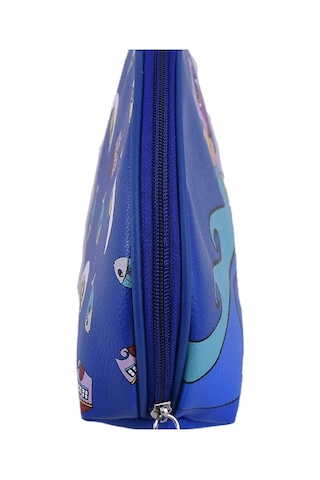 Biggdesign Owl And City Deri Makyaj Çantası