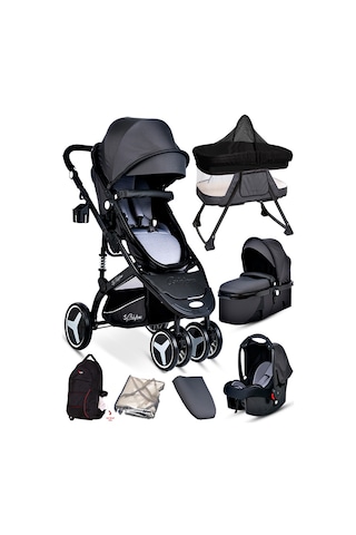 Baby Home 945 Paris Travel Sistem Bebek Arabası Puset Anne Yanı Sepet Beşik