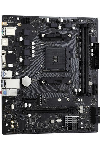 Asrock A520M-HVS AMD A520 4733 MHz (OC) DDR4 Soket AM4 mATX Anakart