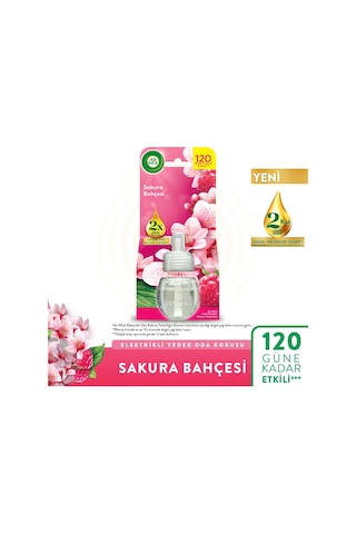 Air Wick Elektrikli Oda Kokusu Kit Temizliğin Esintisi + Yedek Şişe Sakura Bahçesi