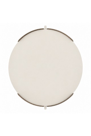 Orbit Yuvarlak Orta Sehpa Çap 90cm Aytaşı Ve Bonj Metal Ayak 35cm Modern Tasarım Dekoratif Aytaşı + Bonj19