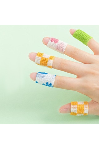 Singree 4 Rulo Kendinden Yapışkanlı Esnek Bandaj - Yazarken Nasır Önleyici Nefes Alabilir Okul Bandajı