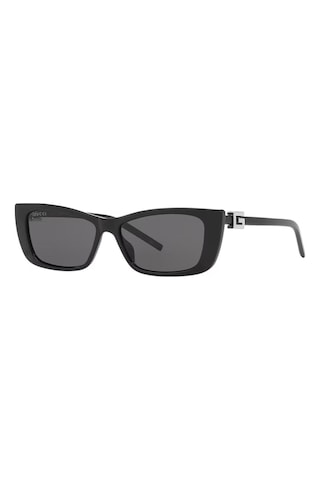 Gucci Gg 1681s 001 53 Kadın Cat Eye Siyah Kemik Güneş Gözlüğü Siyah