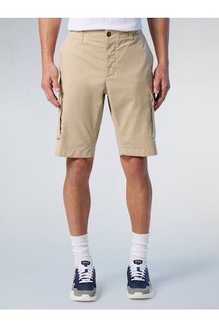 North Sails Crew Regular Fit Erkek Kargo Şort-33384 Bej