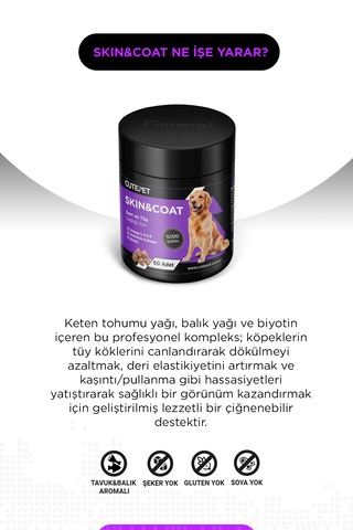 Köpek Deri Ve Tüy Sağlığı Paketi