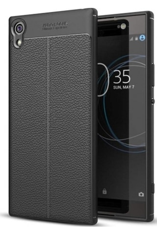 Sony Xa1 Ultra G3221 Deri Görünümlü Lux Niss Silikon Kilif 457123075