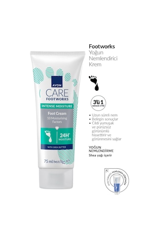 Footworks Yoğun Nemlendirici Ayak Kremi 75ml