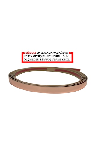Bronz Nikelaj 10 Mm Genişlik 3 Metre Uzunluk