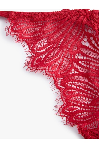 Koton Dantelli String Külot Kırmızı 5wlk30109mk Kırmızı