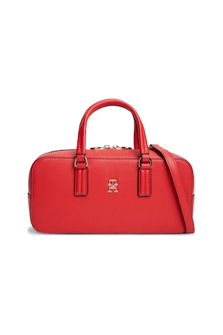 Tommy Hilfiger Th Kadın Günlük Çapraz Kırmızı Çanta-13223 Kırmızı