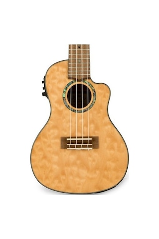 Lanikai Qm-nacec Quilted Maple Concert Elektro Ukulele Naturel Doğal Akçaağaç Görünümü