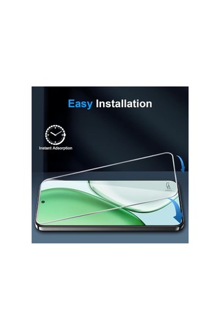 Honor Magic 8 Lite İle Uyumlu Ekran Koruyucu Şeffaf Temperli Kırılmaz Cam Ekran Koruyucu 3 Adet