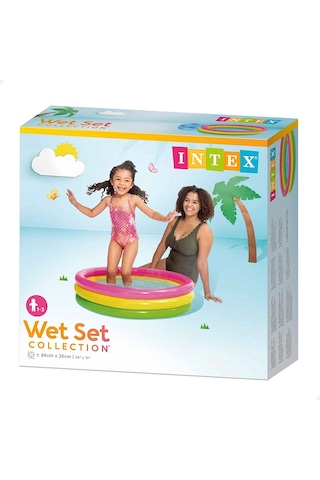 Wet Set Collection Şişme Taban 3 Boğumlu 86x25 Cm Çocuk Bebek Hv. Çok Renkli