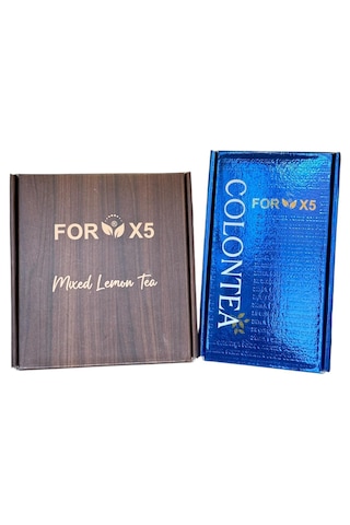 Forx5 Detox Çay 30'lu + Forx5 Colontea 30'lu