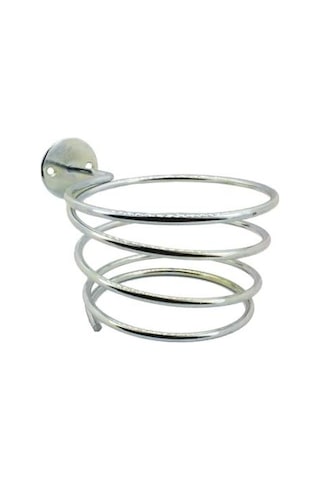 Metal Yay Spiral Fön Askısı