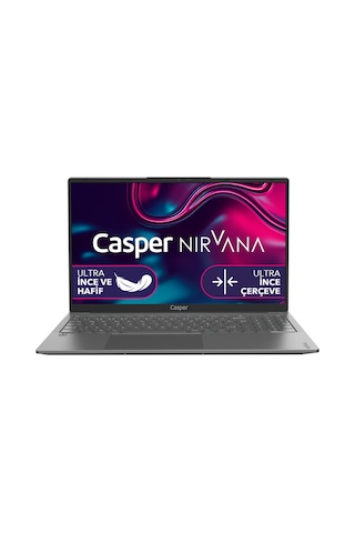 Casper Nirvana X600.155H-BV00A-G-F Ultra 7 155H 16 GB 500 GB NVMe SSD 15.6" W11H Dizüstü Bilgisayar