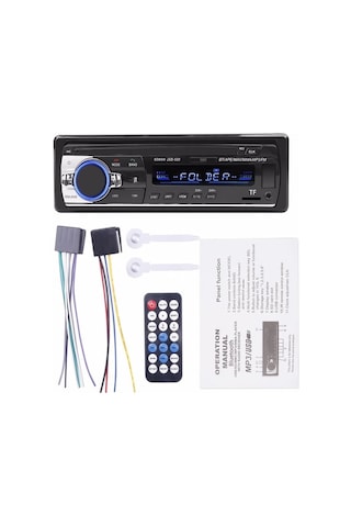 Jsd-520 Kumandalı Bluetooth'lu Oto Teyp Fm Radyo Sd Usb