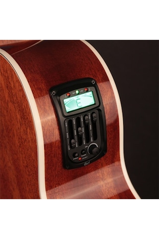 Cort Cj-medxnatw Elektro Akustik Gitar Jumbo Kasa - Çantalı