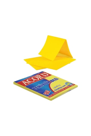 Acord Sarı Temizlik Cam Bezi - 35 x 38 CM - 3'lü Paket