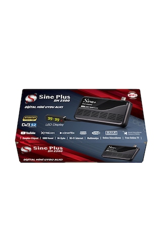 Sine Plus SM2500 HD Uydu Alıcısı