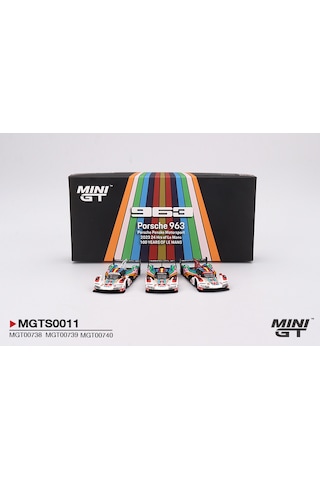 Mini Gt 1/64 11 Porsche 963 Porsche Penske Motorsport 2023 24 Hrs Of Le Mans Limited Edition 3000 Sets