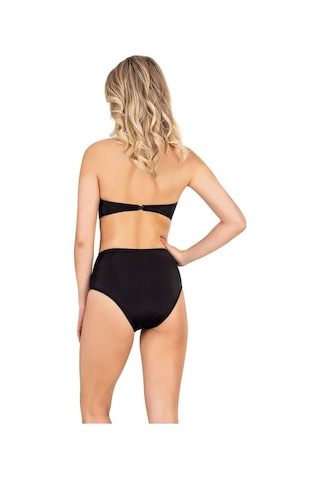 Endeep Kadın Boyundan Bağlamalı Siyah Bikini Üstü Siyah