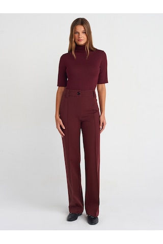Dilvin 4888 Uzun Pantolon Bordo