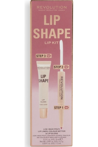 Revolution Lip Shape Dudak Kiti Rose Pink