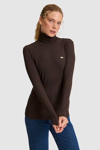 U.s. Polo Assn. Kadın Koyu Kahverengi Tişört 50333795-vr084