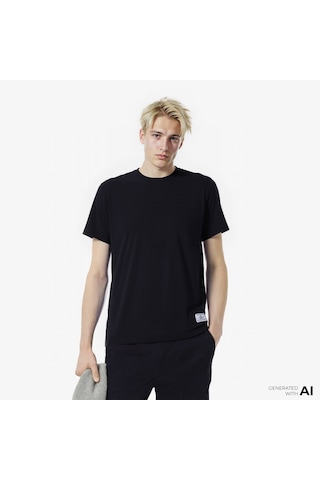 Alpha Industrıes Alpha Industries Essential Erkek Siyah T-shirtute54000pk