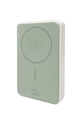 Nettech NT-PW38 15W 10000 mAh MagSafe Powerbank Beyaz Nettech NT-PW38 15W 10000 mAh MagSafe Powerbank Beyaz