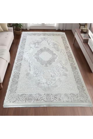 Mihra Halı % 100 Akrilik Kahverengi Salon, Oturma Odası Halısı