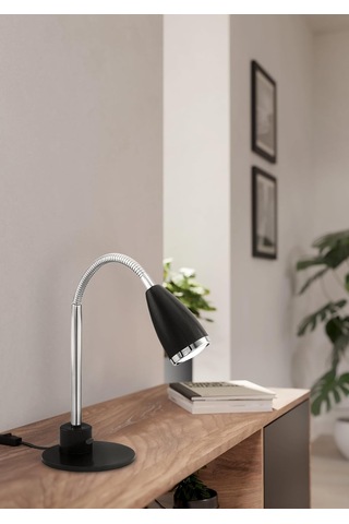 92873 Fo Masa Lambası,metal, Siyah Çok Renkli