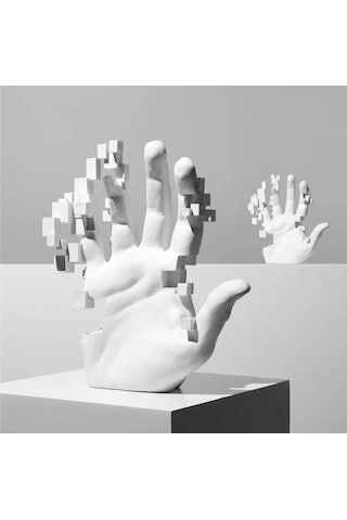 Cajuart Dekoratif Sanatsal El Vücut Biblo Sadelik Modern Ev Dekor