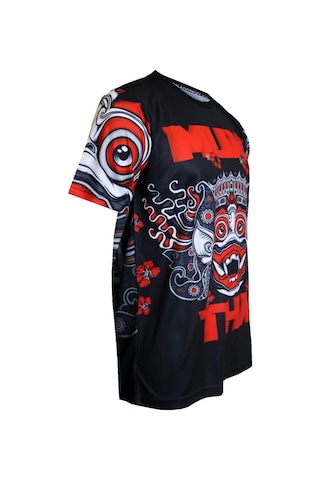 Dragondo Tx8599 Muaythai Tişört Dijital Baskı Muay Thai Tişörtü Kırmızı