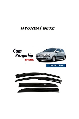 Hyundai Getz Cam Rüzgarlığı - Kutulu Gönderim - Lazer Kesim