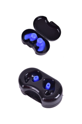 Yumuşak Su Geçirmez Silikon Yüzücü Kulaklığı Siyah Kutu N11.141