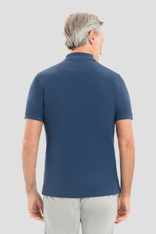 Sabri Özel Erkek İndigo Normal Kesim Regular FitPamuk Örme Düğmeli Polo Yaka Tişört Indigo