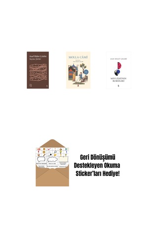 Everest Açıkhava 35 - Seçme Şiirler + Molla Câmî + Mevlana'nın Rubaileri + Okuma Sticker'ları