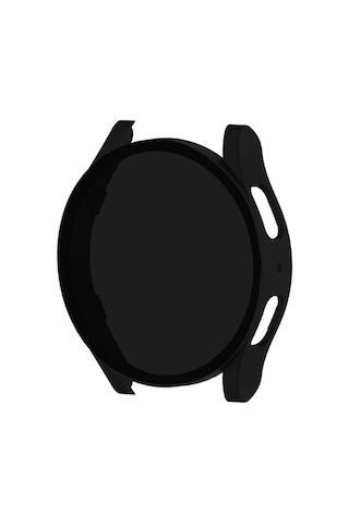 Galaxy Uyumlu Watch 5 40mm Sert Pc Kasa Ve Privacy Hayalet Ekran Koruyucu Mkst Watch Gard 32 - Siyah