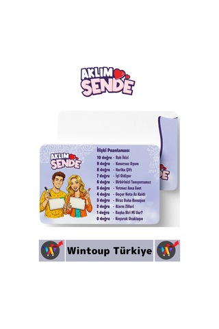 Oyun Eğlenceli Sevgili Nişanlı Eş Çift Özel Gün Birbirini Tanıma İlişki Uyumu İletişim Gelişimi Kom