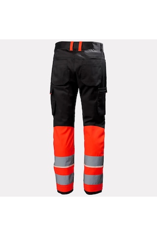Uc-me Yüksek Görünürlüklü Kargo Pantolonu 1. Sınıf C46-169-reflektörlü Kırmızı Hi-vis Red