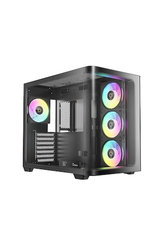 Iota C70 Black Curve Argb Digital Tempered Glass Usb 3.0 850w 80+ Gold Atx 3.1 Gen5 Atx Mid Tower Kasa