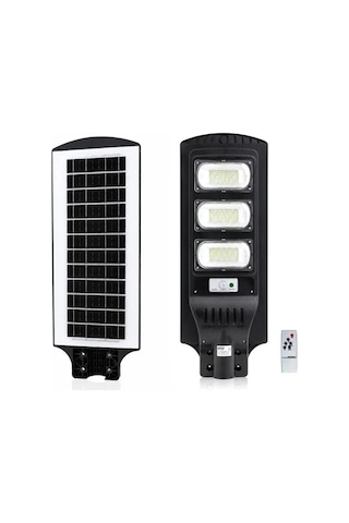Jenerik 300w 6500k Solar Sokak Lambası Sensörlü
