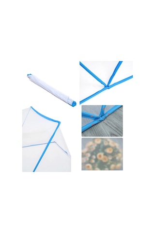 Sinek Koruyucu Cibinlik - Tül Çocuk - Bebek Portatif Kullanım 50x125cm Bx40