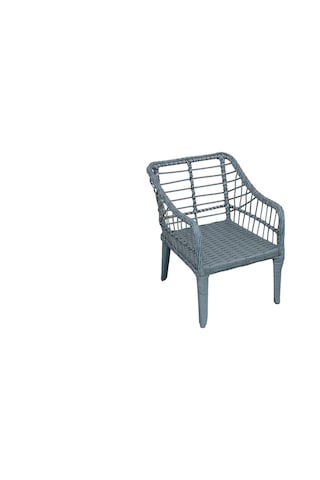 Kaş Galvanizli 2+1+1+sehpa Bahçe Balkon Mobilyası,gri Rattan/gri Kumaş