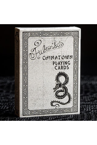 Fulton's Chinatown Bootleg Edition Premium Oyun Kağıdı Limited Edition Koleksiyonluk İskambil Kartları